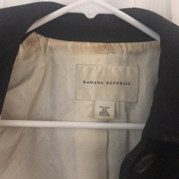 Petite Banana Republic Wool Coat - Picture 3 of 6